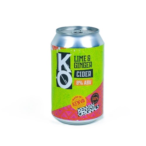 KO LIME AND GINGER 330 ML CAN